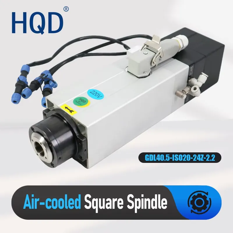 Polonya, HQD GDL40.5-ISO20-24Z - Cnc Spindle Motor incelemesi ve fiyatı