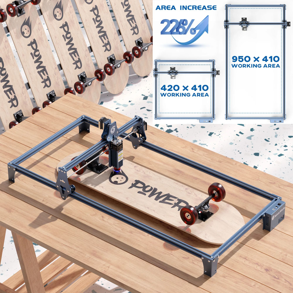 SCULPFUN Gravür Gravür Alanı G - Industrial Laser Engraver incelemesi ve fiyatı