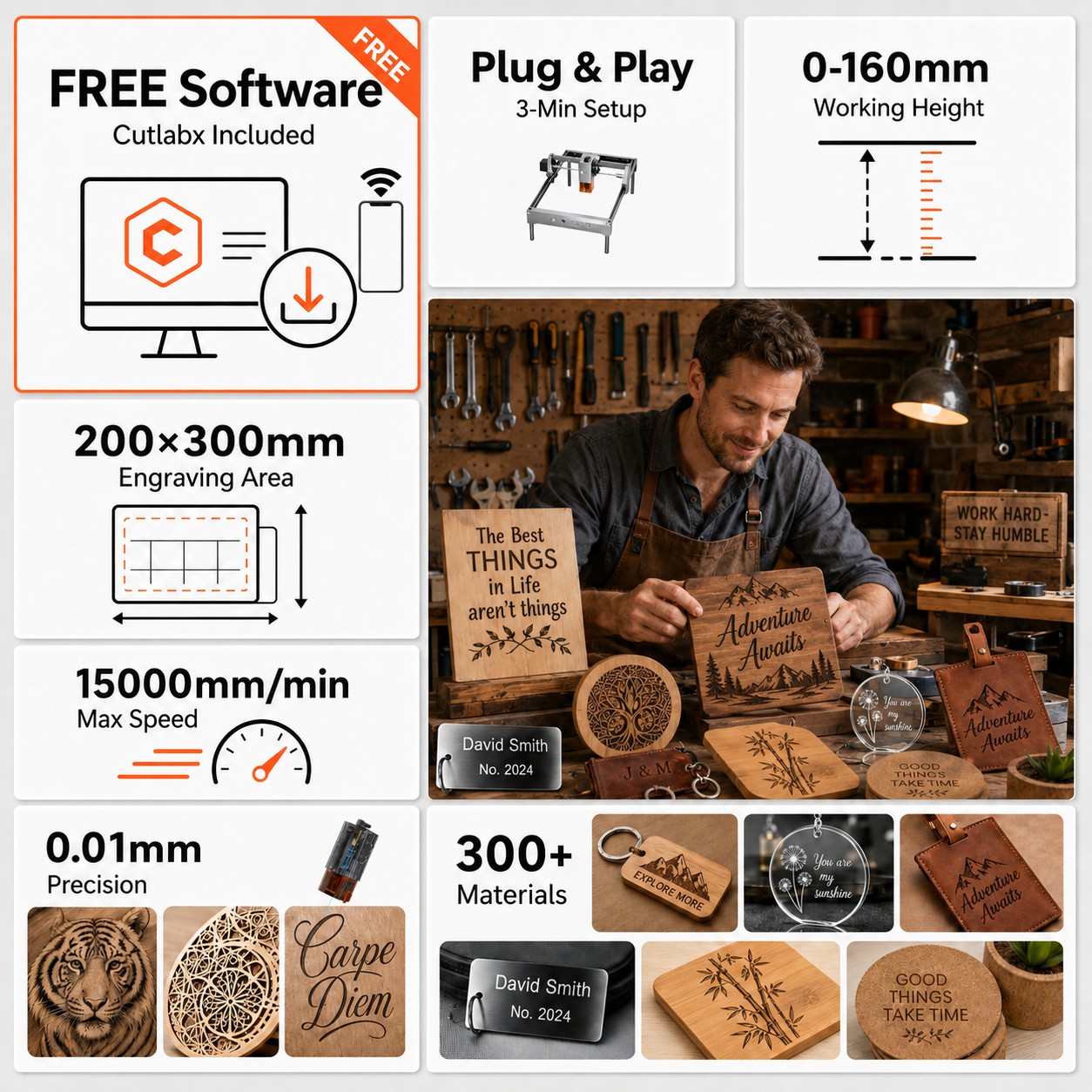 Carverall K15 Pro Lazer Gravür - Laser Marking Machine incelemesi ve fiyatı