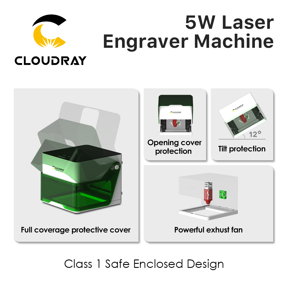 Cloudray Lazer Gravür Makinesi - Laser Marking Machine incelemesi ve fiyatı